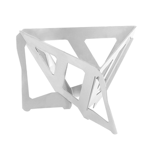 Soporte Plegable de Aluminio para Cafetera, Portátil, para Acampar al Aire Libre, Herramienta de Cocina de Estilo Moderno, para Uso en Todas las Estaciones - Product Image 1
