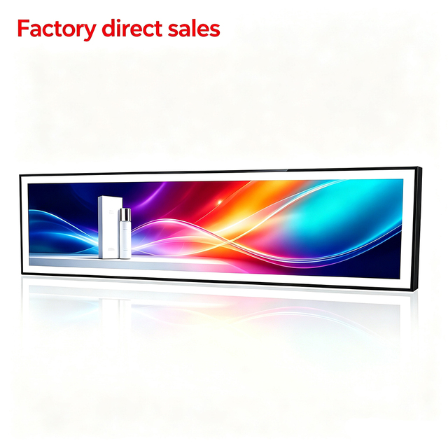 24in 29in 37in 43in 48in Shelf Edge Lcd Display bar Lcd Advertising Display