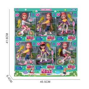 Bambola Principessa da 6 Pollici per Bambine, Set da Gioco per Esterni, 3 Stili - Product Image 2