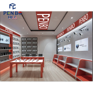 ขายร้อนโทรศัพท์มือถือร้านค้าที่กำหนดเองโทรศัพท์ร้านค้าแสดงโต๊ะกล้อง CCTV ไฟฟ้าโทรศัพท์มือถือร้านค้าการออกแบบตกแต่งภายใน - Product Image 1