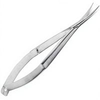 Pinces d'implantation de lentilles ophtalmiques à manche plat, type bec de canard, micro-instrument manuel en métal pour opération chirurgicale