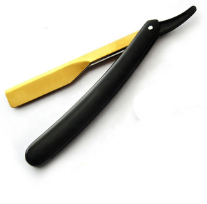 Maquinilla de afeitar de garganta recta desechable de forma segura para salón de peluquería, maquinilla de afeitar de una sola hoja para cara, cuerpo, bikini y uso de axilas - Product Image 1