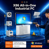 Computadora Industrial Personalizada RCOMPT, PC Industrial con Pantalla Táctil de Panel X86 de 17 Pulgadas, Windows 11 Pro