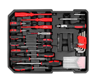 Perceuse sans fil et douille Kit d'outils de boîtier en aluminium