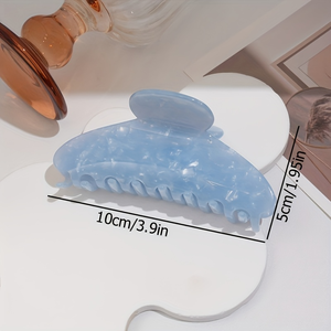 Pinces à cheveux en plastique motif marbre, forme croissant, accessoire capillaire haut <span class=keywords><strong>de</strong></span> gamme, tendance et élégant, vente en gros - Product Image 4
