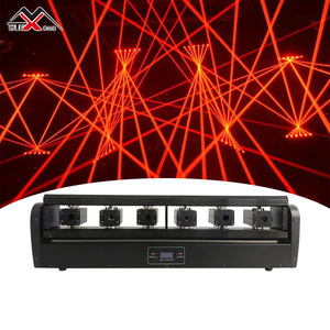 De Audio profesional de Video pioneros DMX <span class=keywords><strong>Dj</strong></span> 3000MW Color rojo único 6 ojo Led rayo Disco <span class=keywords><strong>Dj</strong></span> láser etapa de barra de luz para el Club - Product Image 2