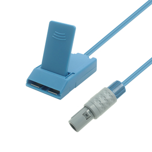 Câble médical personnalisé Instruments électrochirurgicaux Plaque de retour du patient électrochirurgical vers câble de connexion à prise femelle 2Pin - Product Image 5
