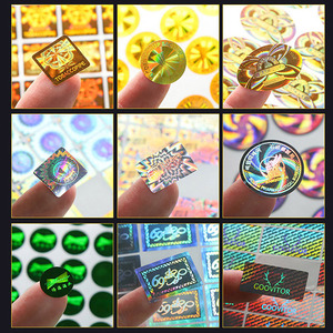 Etiquetas Autoadhesivas Láser Guanhao, Logotipos Personalizables, Códigos QR, Etiquetas de Embalaje con Lámina Caliente que Cambia de Color - Product Image 4