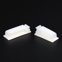 Longran FCT-30 Clip auto-adhésif en nylon pour câble métallique et pince plate pour câble – Solution polyvalente de gestion des câbles