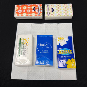 50 paquets de mouchoirs de poche portables, mouchoirs faciaux doux 4 plis, 500 feuilles, forte absorption, format voyage - Product Image 2