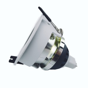 MR16 đèn cốc hình elip miệng có thể điều chỉnh đơn giản ánh sáng tại chỗ khung nhúng Downlight khách sạn kỹ thuật trần ánh sáng <span class=keywords><strong>Kit</strong></span> - Product Image 6