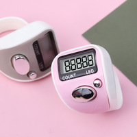 Nouveau Compteur Numérique LED Électronique 2026 – Compteur de Doigt Portable, Compteur de Doigt à Anneau Aléatoire, Minuteur Manuel