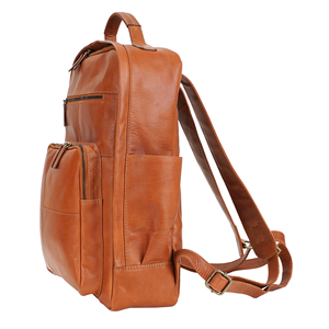 Premium Quality Luxury Leather <b>Backpack</b> <b>Large</b> Capacity Waterproof Eco-Friendly Travel School Bag for Students Professionals Best - Product Image 5
