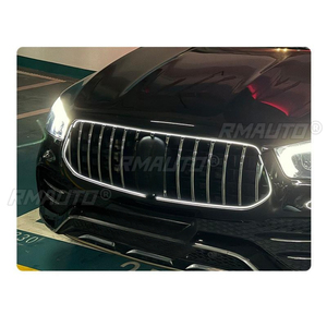 ชุดแต่งกระจังหน้ารถยนต์ LED สำหรับ Mercedes Benz GLE W167 ปี 2020-2024 อะไหล่ตกแต่งภายนอก - Product Image 4