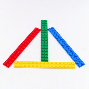Bloques de Construcción de Plástico al por Mayor BLOCKMOC MOC, Placa de Ladrillos de Construcción de 2 x 16 Puntos, Compatible con 4282, Certificado ASTM, para el Desarrollo de la Inteligencia Infantil - Product Image 6