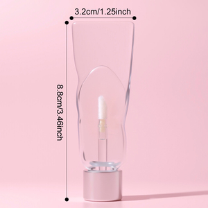 Nhãn Hiệu Riêng 5Ml Nhựa Trong Suốt Son Môi Ống Với Dài Ngắn Nắp Và Keyhole Thiết Kế Vít Cap Bao Bì Mỹ Phẩm - Product Image 2