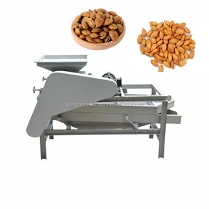 Badem ayırıcı Sheller makinesi kayısı çekirdeği Sheller/badem tohumu alma makinesi
