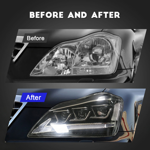 Faros delanteros para coche 2003-2009, conjunto <span class=keywords><strong>de</strong></span> faros <span class=keywords><strong>con</strong></span> ojos <span class=keywords><strong>de</strong></span> demonio rojos, animación <span class=keywords><strong>de</strong></span> inicio, faros LED para Toyota Crown - Product Image 4
