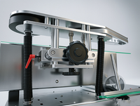 Machine d'étiquetage double face à moteur servo pour bouteilles de shampoing et conteneurs chimiques, sans bulles, haute vitesse, automatique