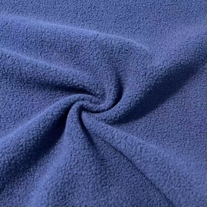 Tùy Chỉnh Mềm Rắn Màu Đồng Bằng Nhuộm 220gsm Một Mặt Bàn Chải Chống-Đóng Cọc Cực Fleece Vải Dệt Kim Cho Áo - Product Image 4