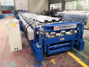 Metall bodenbelag Rollen form maschine Werks anpassung verzinkte Bodenbelag walzen form maschine - Product Image 2