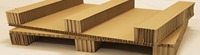 Palet Europeo de Cartón Kraft Marrón, Cartón Corrugado de 4 Vías, Ecológico, Personalizado, para Logística de Exportación