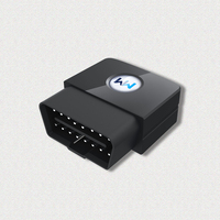 Software de aplicación web OBD2 SMS, rastreador GPS, dispositivo de Uso automotriz con reproducción de historial, garantía de 12 meses