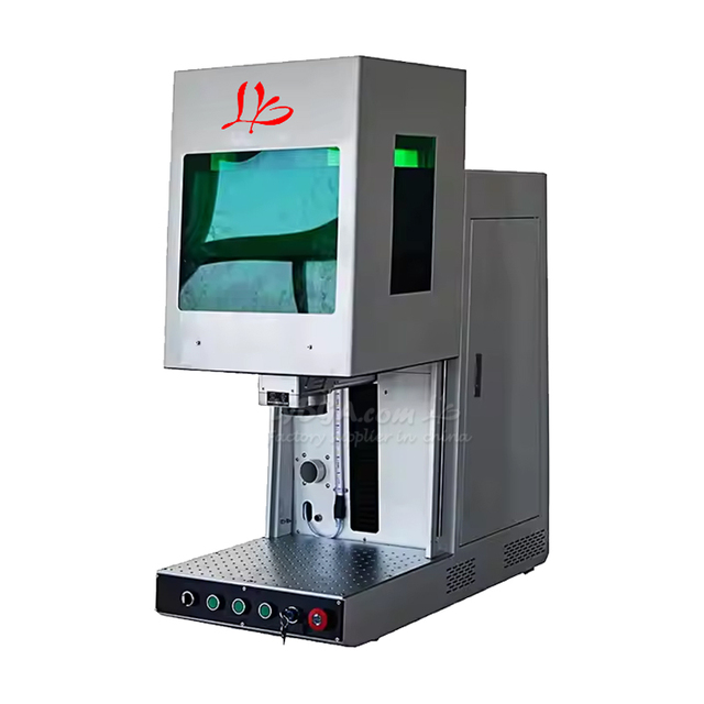 Enclosed 200W Fiber Laser 100W Marking Machine Laser Engraver Cutter for Jewelry Steel Engraving Cutting 80W 50W 30W 20W Plastic