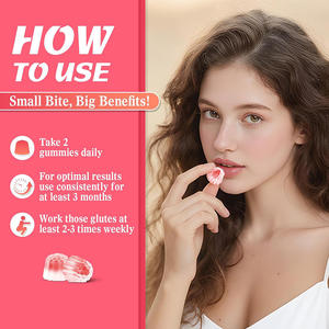 Gummies BBL à succès, complément nutritionnel sportif, extrait d'herbes 4000 mg, végétalien, gummies BBL, créatine, gummies pour développer les fesses - Product Image 5