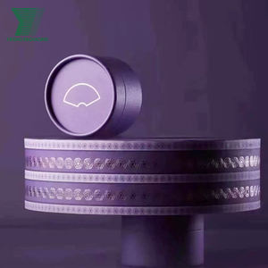 Venta al por mayor redondo grande pastel galleta caja de lata de lujo Luna pastel caja de embalaje para China Festival del Medio Otoño postre Mooncake - Product Image 3