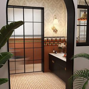 Azulejo de línea de cintura esmaltada de estilo Retro moderno estilo Nanyang 300X600 azulejo de baño y azulejo de pared y suelo de <span class=keywords><strong>cocina</strong></span> de estilo francés - Product Image 3