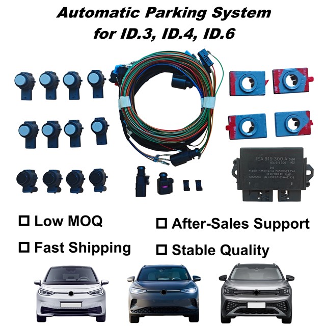 Automatic Parking Assist System 8 to 12 Sensor Upgrade Auto Parking Retrofit Kit for ID.3 ID.4 ID.6 Radar Sensor Module