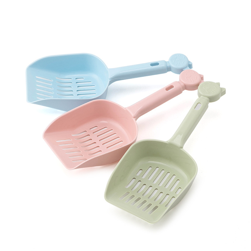 New Design Pet Supplies Grooming Tool Durable Toilet Essential Cat Litter Scoop Plastic Shovel