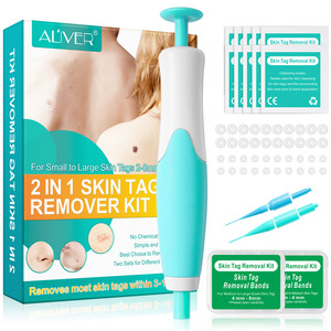 ALIVER 2 in 1 Kit penna per la rimozione delle <span class=keywords><strong>verruche</strong></span> dell'etichetta della pelle rapidamente e facilmente naturale per uso domestico - Product Image 5