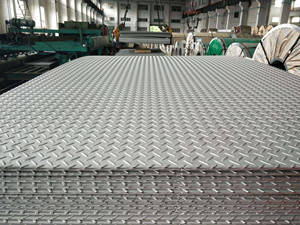 Plaque en acier à grille <span class=keywords><strong>diamant</strong></span>ée antidérapante de 2 à 10 mm pour marches d'escalier, matériau de construction - Product Image 5