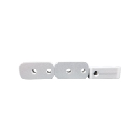 Oem Équipement industriel 5 axes Service d'usinage personnalisé Pièces de bloc de tournage anodisé en aluminium CNC