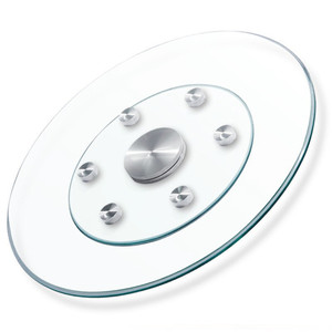 Lazy Susan Bàn Xoay Khay Xoay Bằng Kính Cứng Phía Trên Bàn Ăn Kính Cường Lực Cho Nhà Hàng - Product Image 5