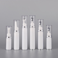 Flacon pompe cosmétique sous vide 5ml 10ml 15ml à marque privée pour crème contour des yeux, kit de maquillage de voyage, avec traitement de surface par décalcomanie