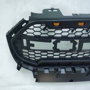 <span class=keywords><strong>Calandre</strong></span> frontale en fibre de carbone, accessoire de course à motifs noirs et gris, pour <span class=keywords><strong>Ford</strong></span> ecossport 2014 — 2018 conversion au Style F150 - Product Image 4