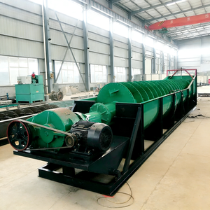 Classificateur à vis de haute efficacité pour l'exploitation minière |   Moteur 380V |   Équipement de séparation du sable et du gravier de type rond - Product Image 4