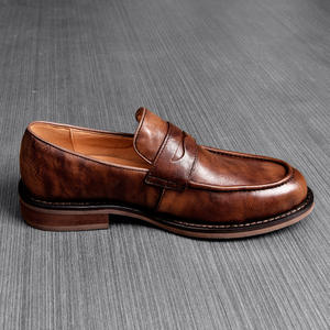 รองเท้าโลฟเฟอร์ลำลองสำหรับผู้ชายรองเท้าทำงานแบบสั่งทำคุณภาพสูงรองเท้าทำงานแบบลำลอง - Product Image 6