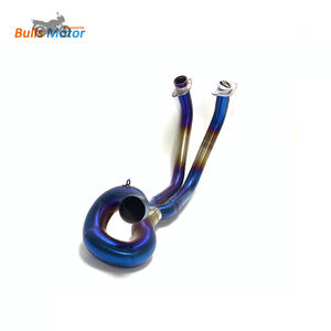 Silencieux d'échappement avant raccord sans lacet pour <span class=keywords><strong>Kawasaki</strong></span> <span class=keywords><strong>Z650</strong></span> NINJA650 <span class=keywords><strong>2020</strong></span> 2021 - Product Image 4