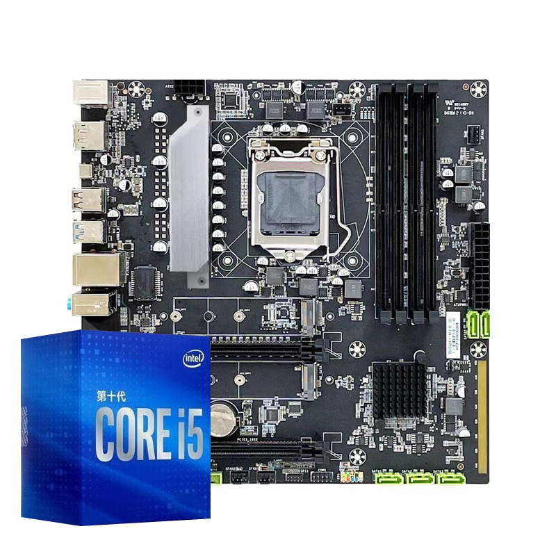 もっち Intel Core i5-10400 + B560M マザーボー Amazon | ASRock マザーボード B560 M-HDV Intel 10世代 ・ 11