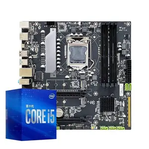 B560M/H510M motherboard with 10400/10500/11400/11700 motherboard CPU set B560M PRO-E 10th generation I3 10105F small box set