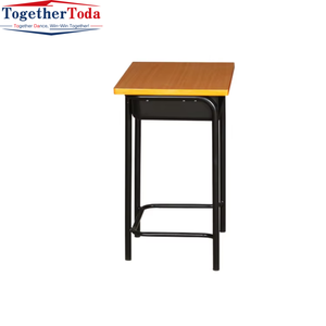 Juego de Escritorio y Silla Individual para Estudiantes, Económico, Moderno, Práctico, Duradero, con Estructura Metálica Resistente, para el Estudio y Actividades Diarias de los Estudiantes - Product Image 6