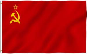 Impresión Digital 100% poliéster, tamaño personalizado, bandera de la URSS - Product Image 5