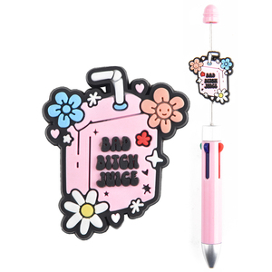 Abalorios Focales de Dibujos Animados Personalizados al Por Mayor 2025, Cuentas Focales de PVC Médico para Fabricación de Bolígrafos y Joyería DIY - Product Image 2