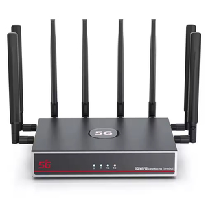 โมเด็ม OEM ความเร็วสูง MT7981 AX3000 Wifi6 VPN 2.5G WAN LAN ช่องเสียบ M.2 รองรับซิมคู่ มาตรฐาน SDX62 โมเด็ม 4g 5g ไวไฟเราเตอร์ รองรับการ์ด 5g - Product Image 1