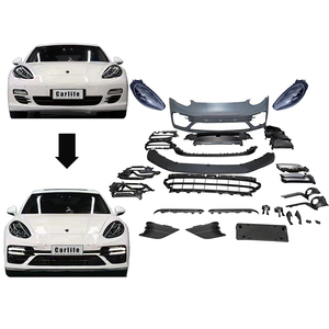 Facelift Front Bumper Đèn Pha Chuyển Đổi Cơ Thể Kit Đối Với Porsche Panamera 970 2006 2018 Nâng Cấp 971 Turbo <span class=keywords><strong>S</strong></span> Bdoykit - Product Image 1