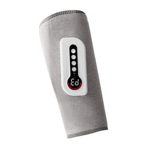 Masajeador de Piernas Hina Gris Oscuro con Cobertura Completa, Calor y Vibración, Batería de Litio Recargable por USB, Control por Botones - Product Image 1